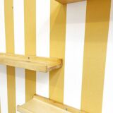 Stripa wall shelf in solid pine, vintage ikea design