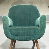 Sofa 2 places Egg 50s 60s