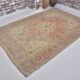 Oushak Handknotted Vintage Rug sku 1453
