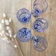 Murano style water glasses