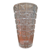 Vase designer Jiří Zejmon « OXO » – Vintage Bohemian glass