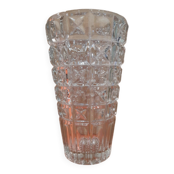 Vase designer Jiří Zejmon « OXO » – Vintage Bohemian glass