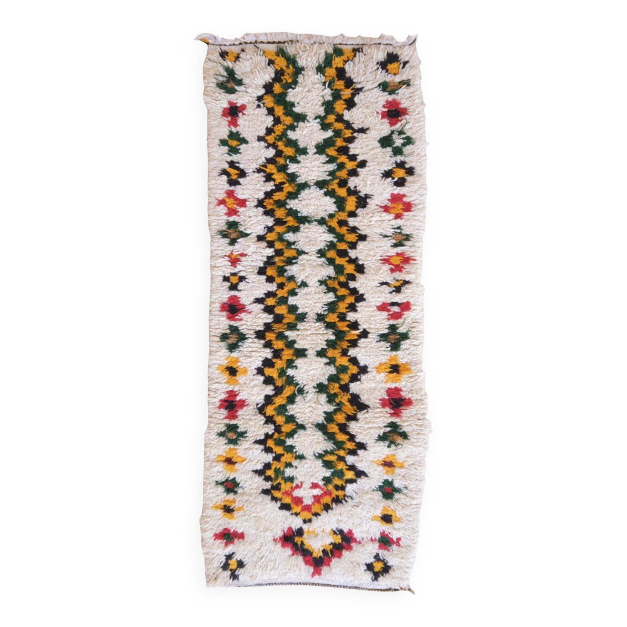 Vintage Berber Ourika Rug - 177 x 70 cm
