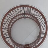 Table basse ita en cuir