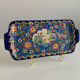 Cake dish in Longwy enamel - Historic Manufacture established in 1798