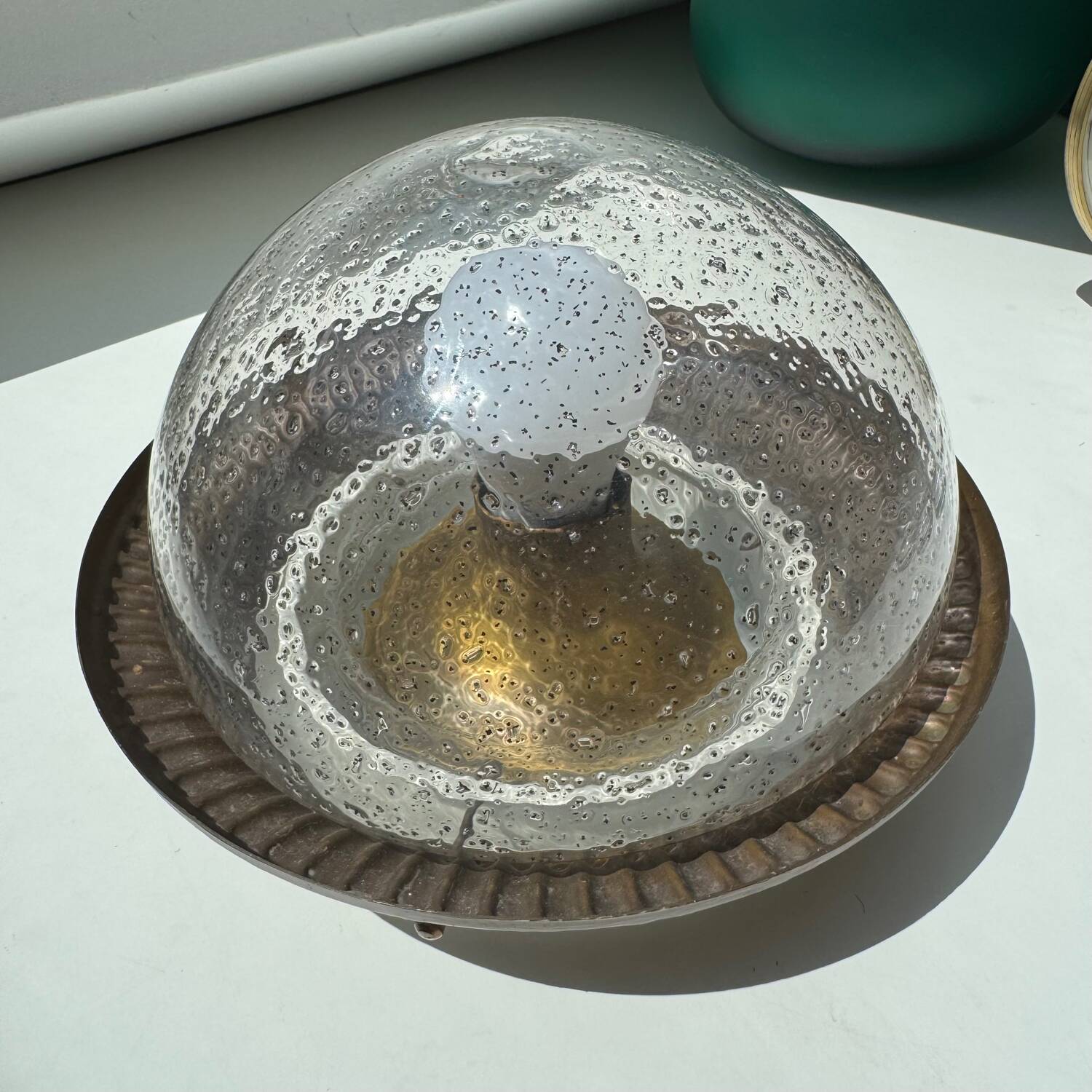 Ceiling lamp Hillebrand bubble glass