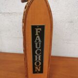 Wicker bottle basket 'Fauchon'