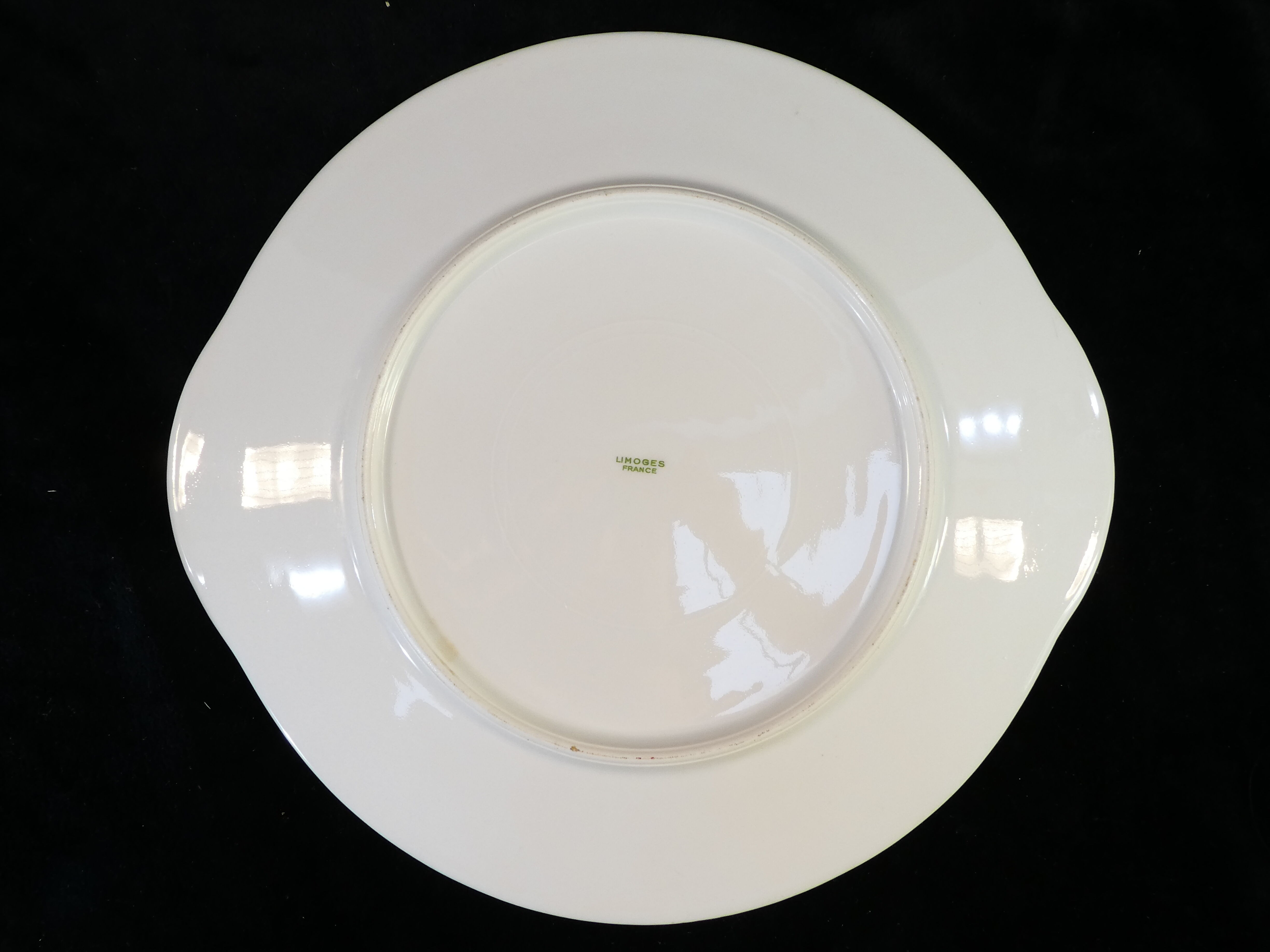 Porcelain pie service of limoges 50 years