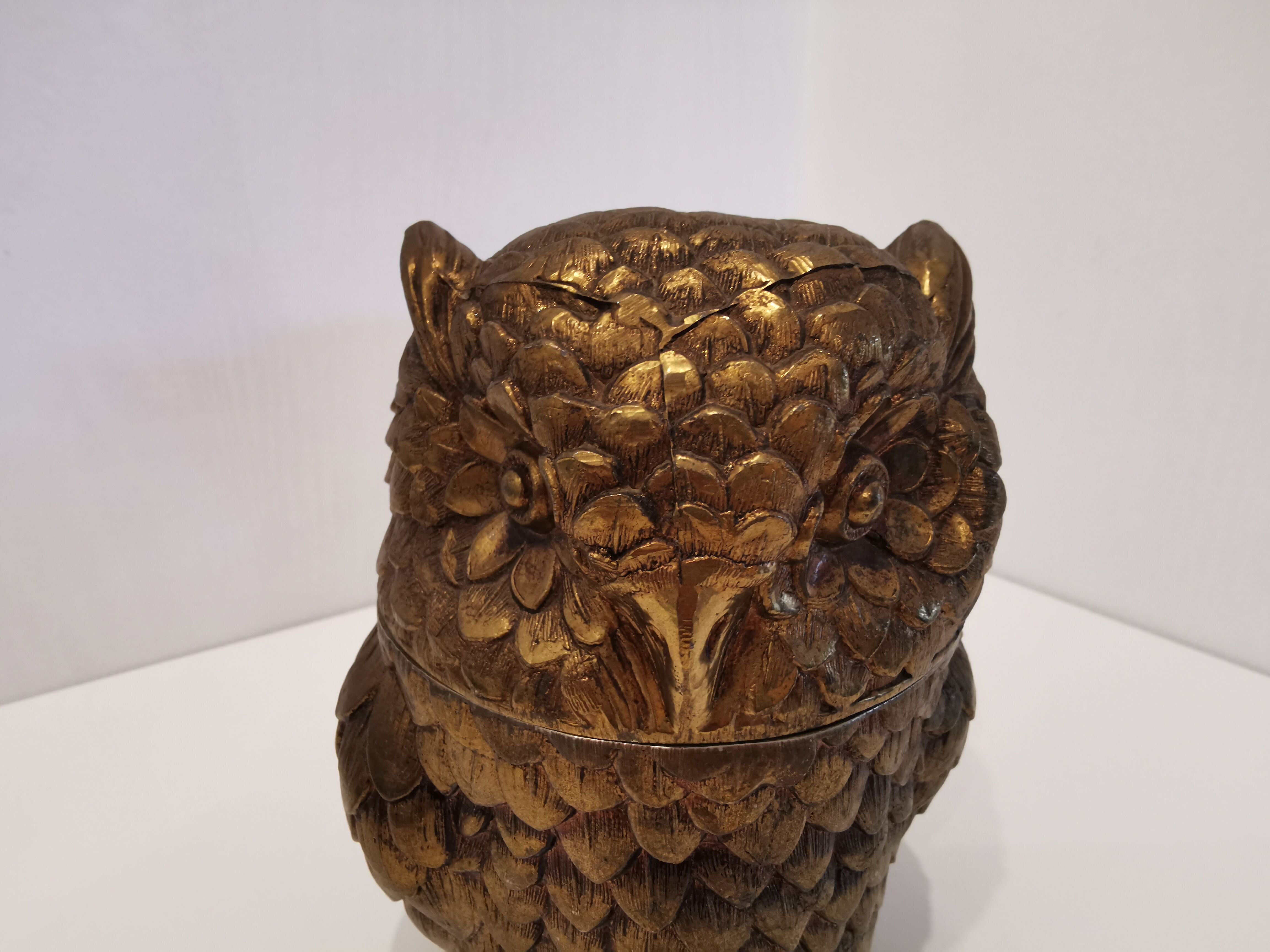 Ice bucket owl Mauro Manetti