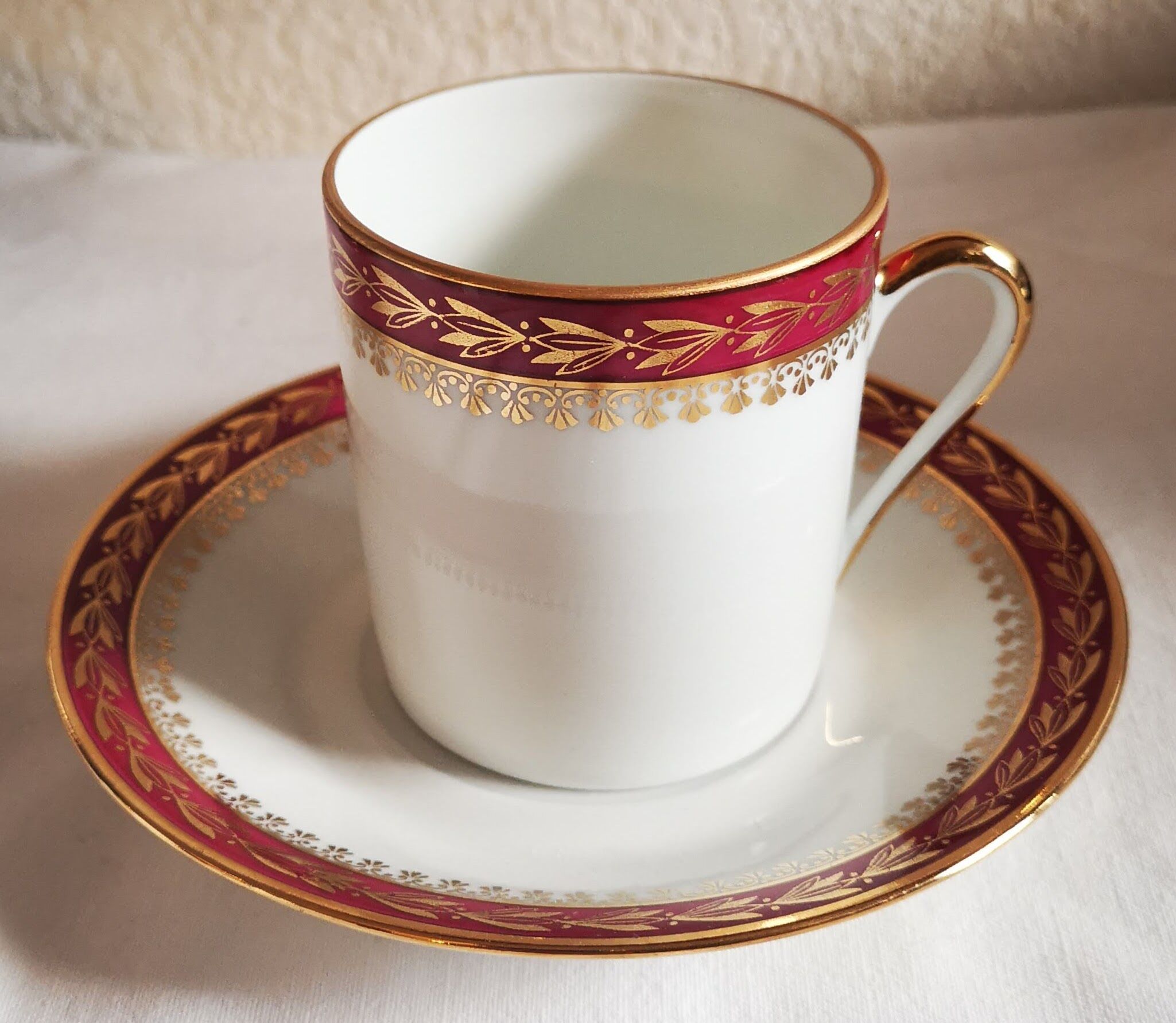 Sologne porcelain art deco coffee service