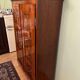 Biedermeier Armoire in Cherry, Walnut, Ebony & Brass, South Germany, 1820s