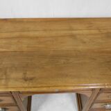Coffered walnut desk