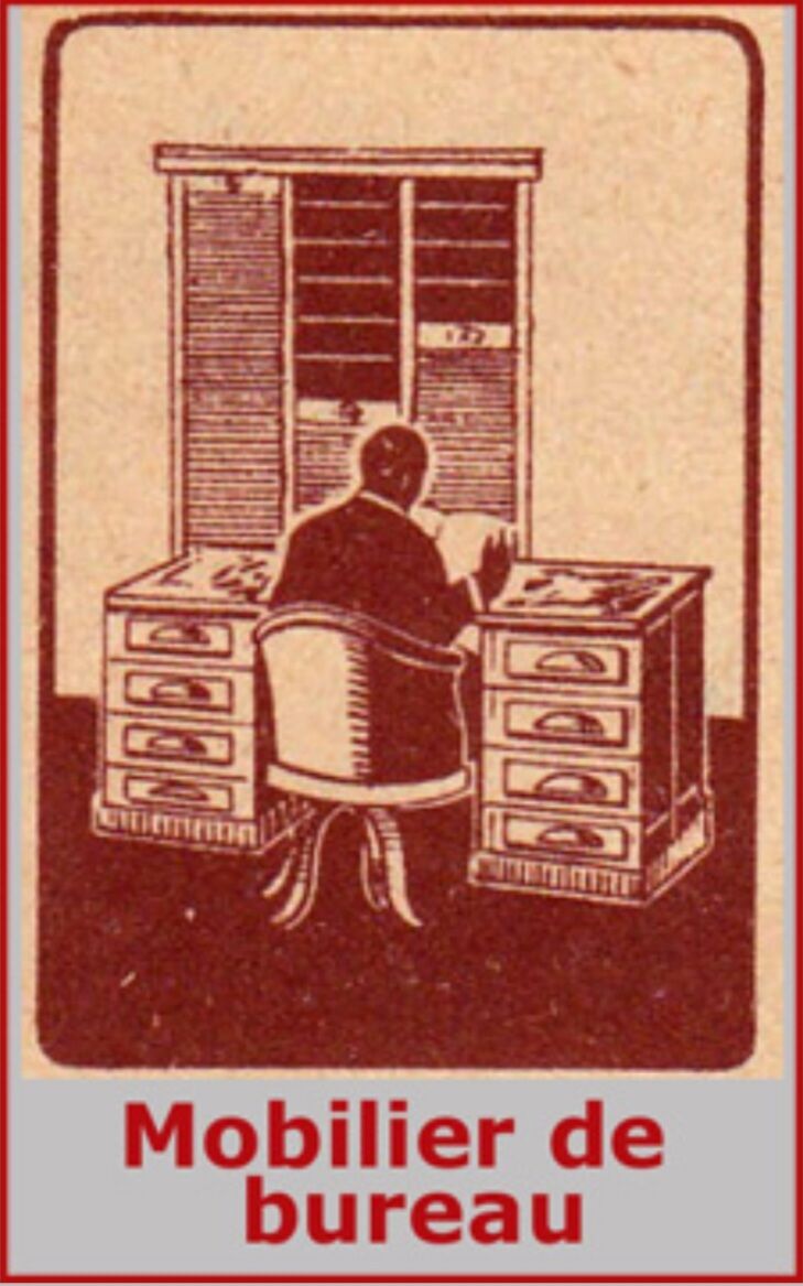 Double frame cabinet with solid oak curtains 50s