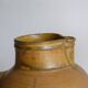Handled stoneware vase by Michel Pastore