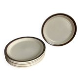 6 England dessert plates