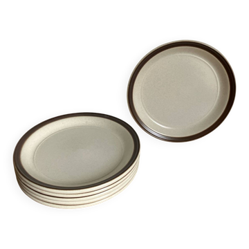 6 England dessert plates
