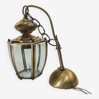 Old 6-sided brass/vintage lantern