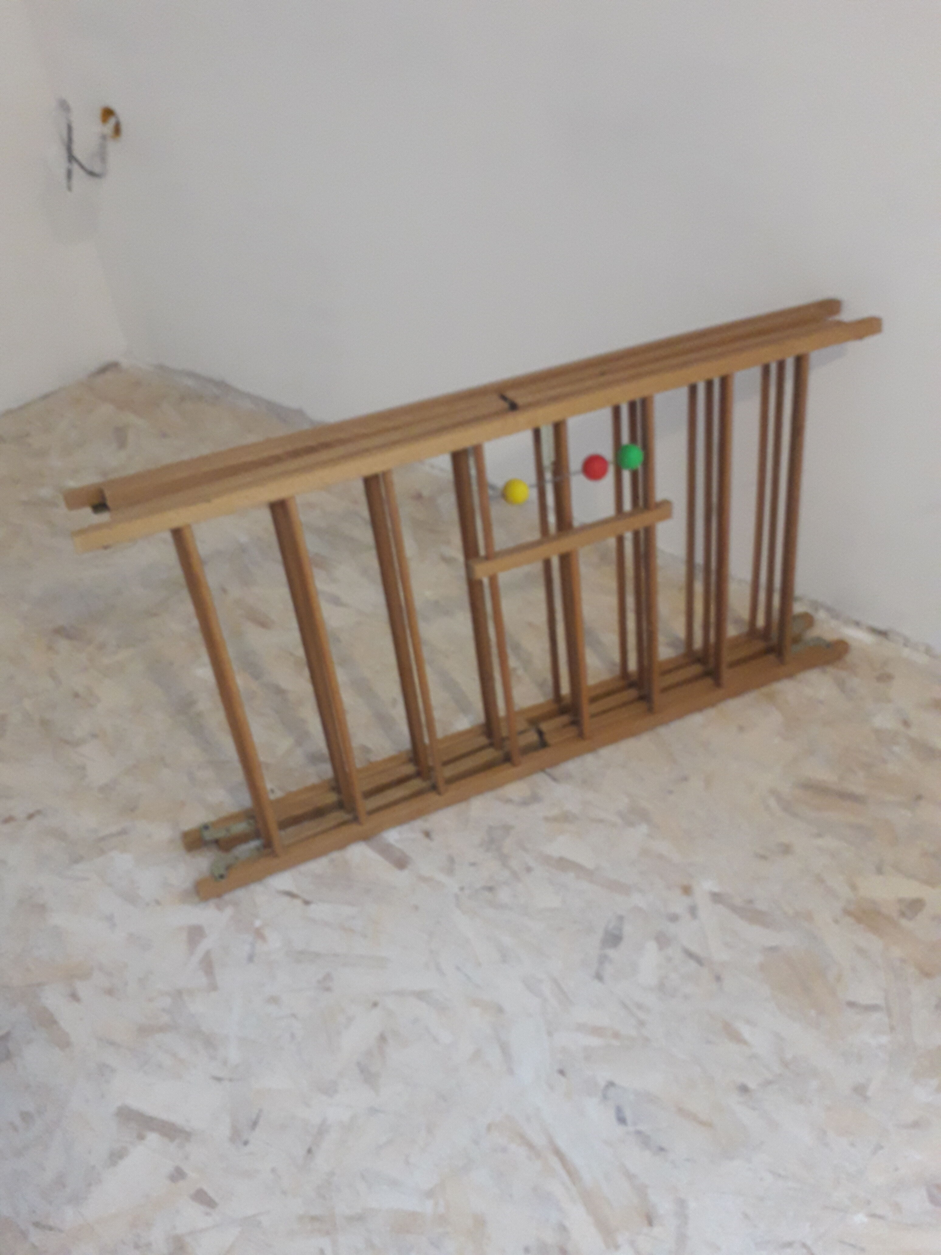 Folding wooden children's park