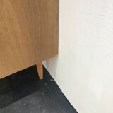 60s light oak chest of drawers