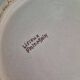 Antique Lisieux earthenware plate with Old Rouen decor
