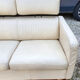 Canape ekornes design scandinave cuir blanc