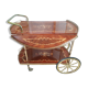Old dessert in marquetry
