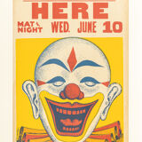 1940s circus poster