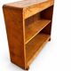 Petite bibliothèque en bois vintage / Étagère ouverte