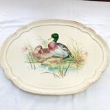 Decorated wooden top