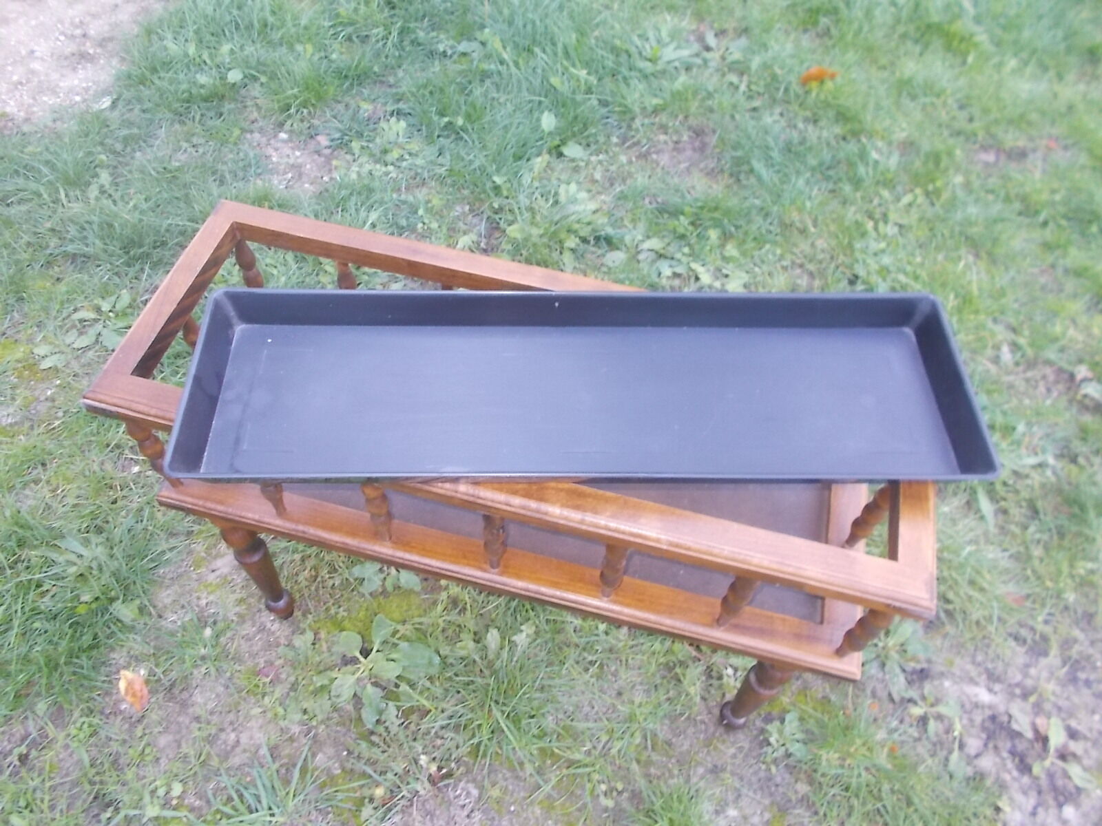 Indoor wooden planter