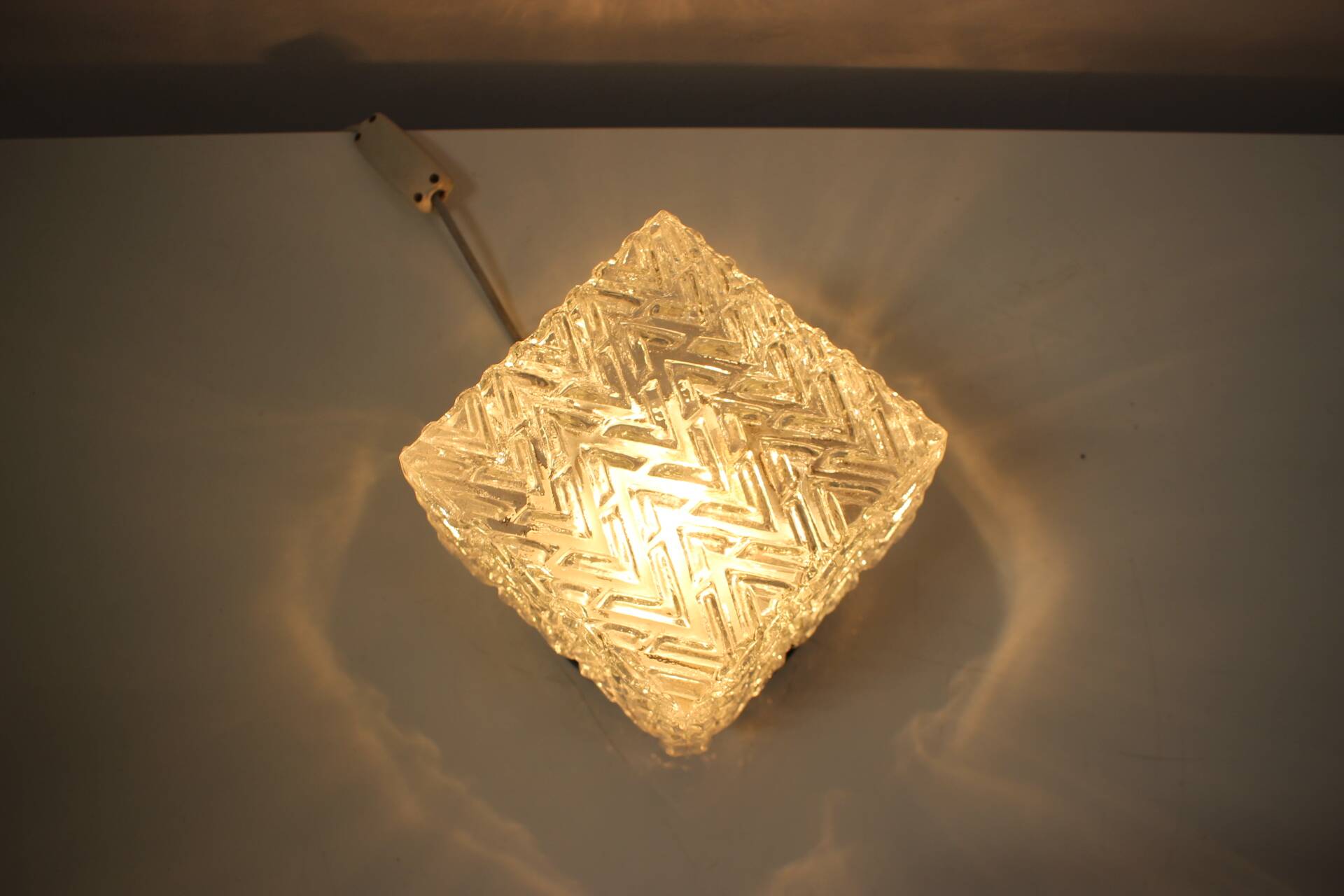 Pair of Mid-Century Wall or Sconces Lamps by Valasske Mezirici, 1960's