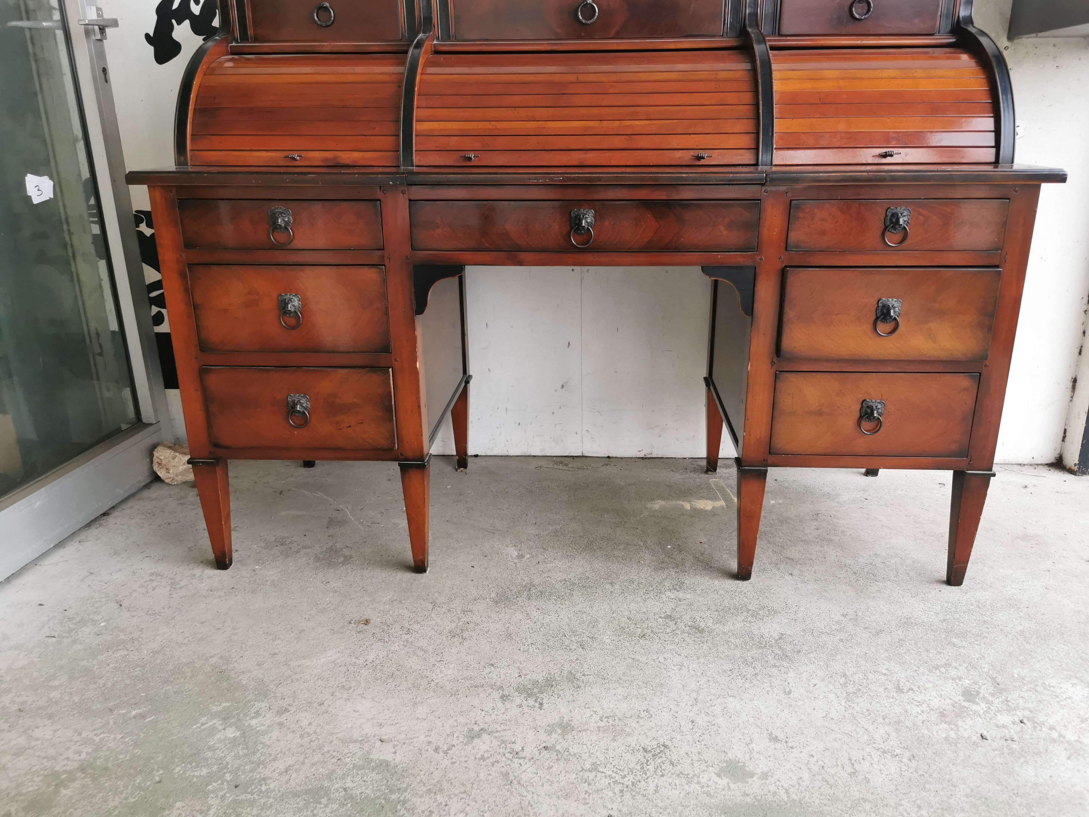 CYLINDER OFFICE TWENTIETH Louis XVI style