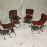 4 dining chairs model Calla by Antonio Ari Colombo for Arflex