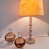 A pair of submerged glassware from the 1940s.