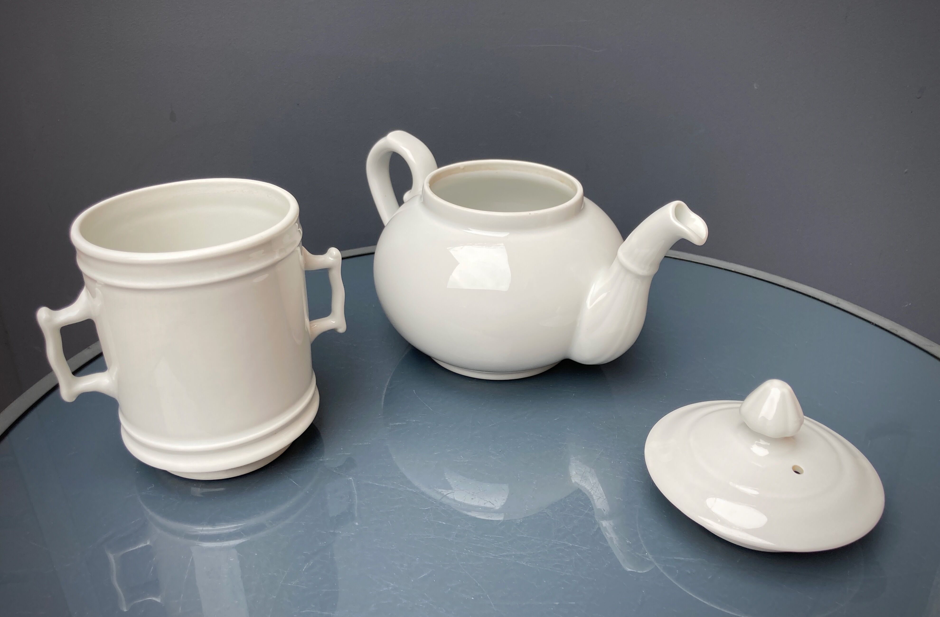 Pillivuyt porcelain herbal tea