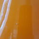 Old vintage orange glass suspension