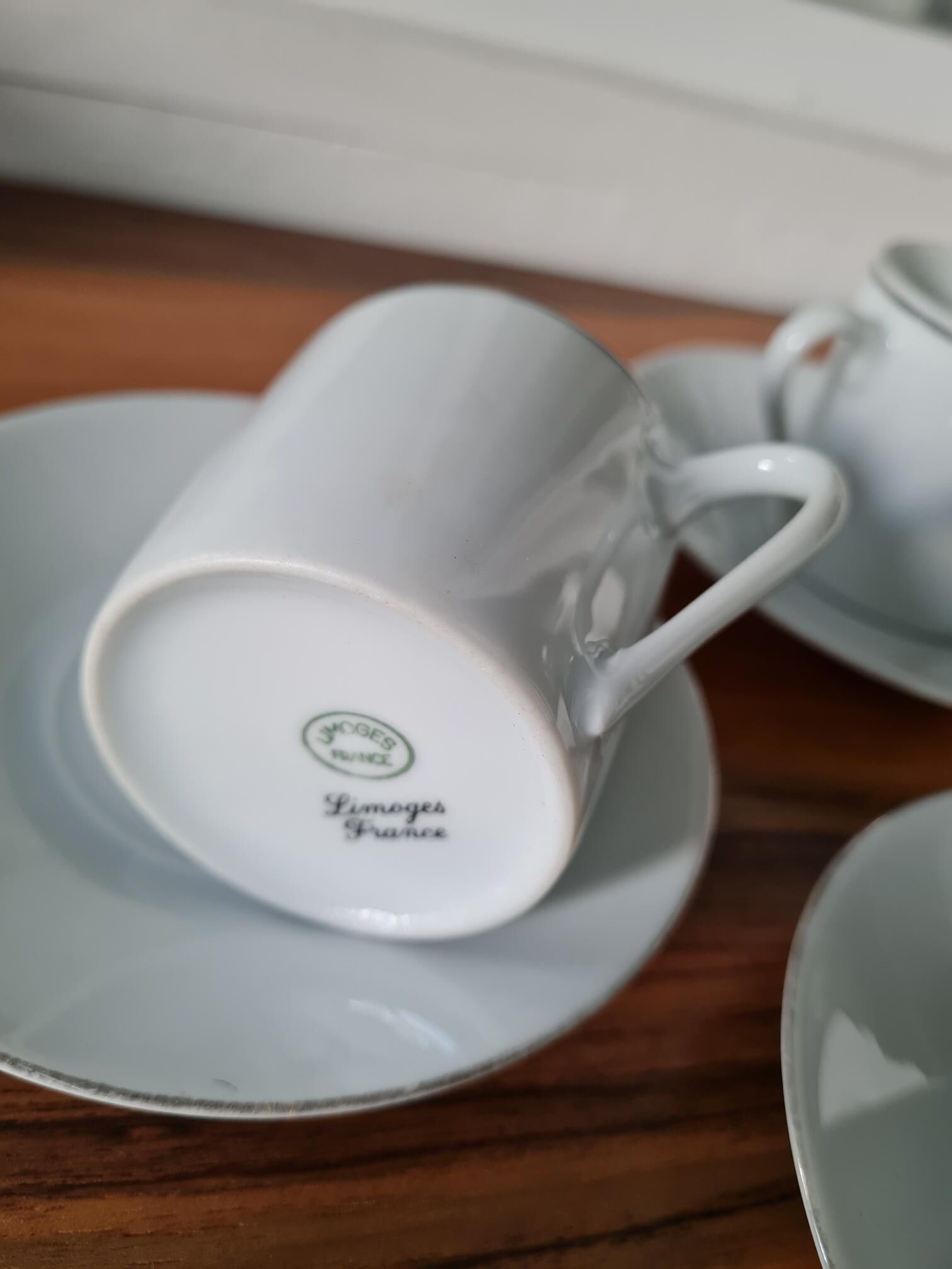 Porcelain coffee cups