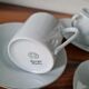 Porcelain coffee cups