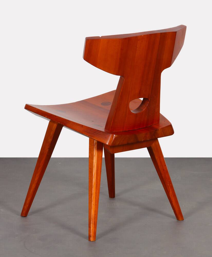 Chaise en pin par Jacob Kielland-Brandt pour I. Christiansen, 1960