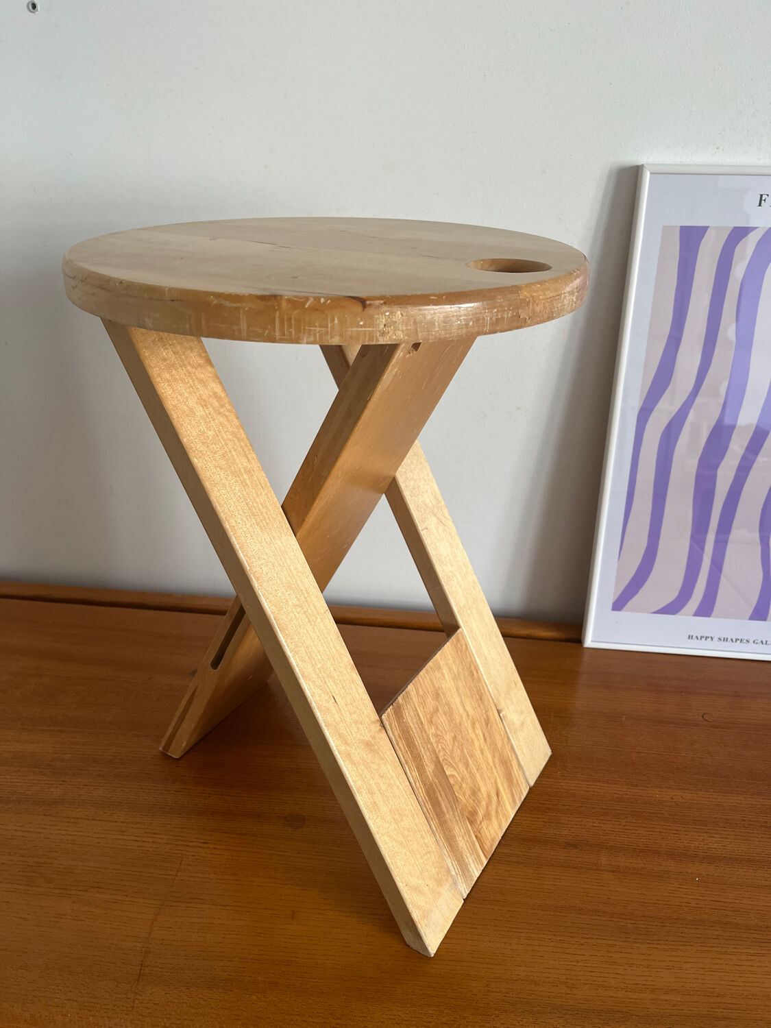 Suzy folding stool by Adrian Reed
