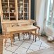 Table vintage année 50 en chêne
