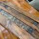 Antique French Wood Iron and Hide Handmade Wood Chest or Trunk