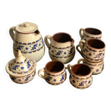 Vintage terracotta coffee service