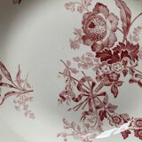 4 assiettes creuses Sarreguemines Fontanges