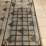 Wrought iron coffee table