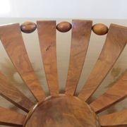 Teak fruit basket Scandinavian style 60s 70s