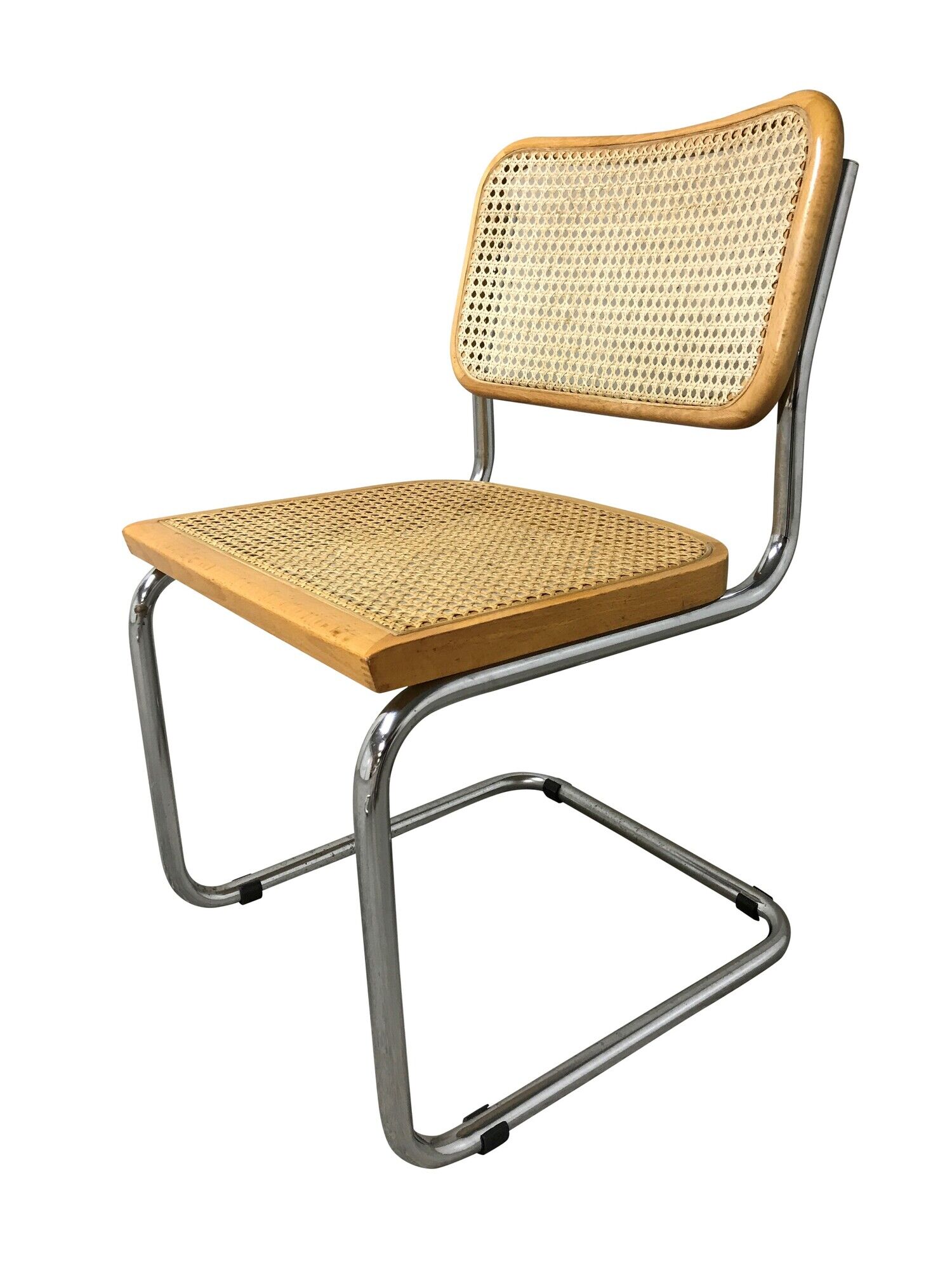 Lot de 6 chaises par Marcel Breuer Cesca fabriquées en Italie années 1970