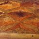 Buffet Empire, remarquable plateau en marqueterie