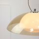 Lampe rare UFO Space Age de Guzzini en marron clair, années 1970