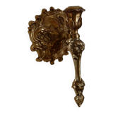 Swedish wall sconce in brass, mid-20th century.